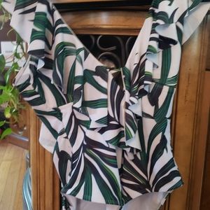 One piece bathing suit